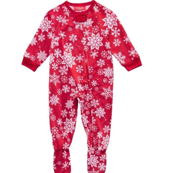 Family Pajamas Other - NWT! Family Pajamas Baby Merry Footie One Piece PJ